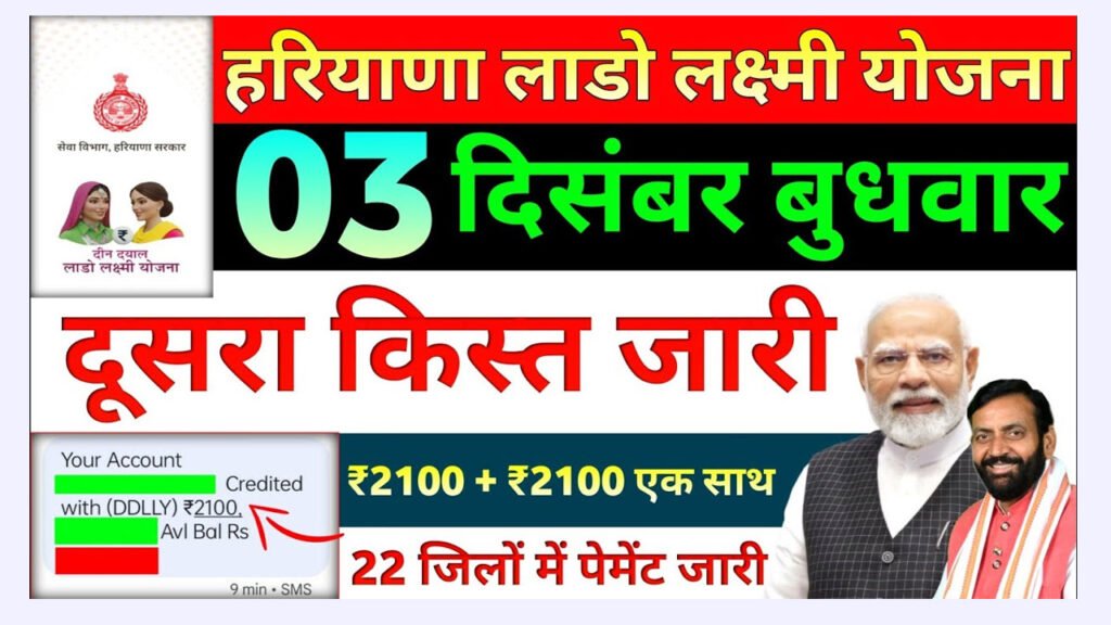 Lado Lakshmi Yojana 2nd Installment